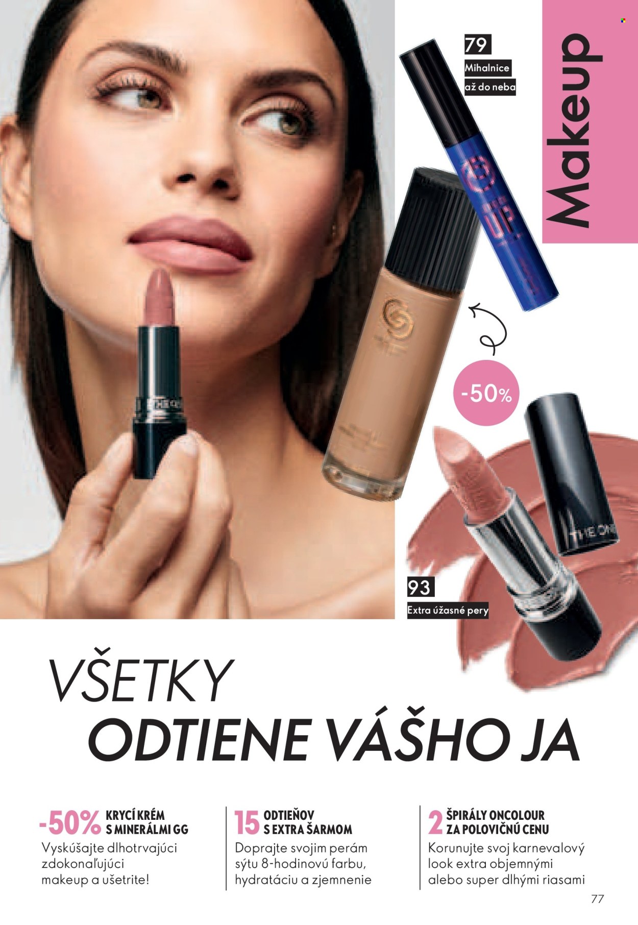 Leták Oriflame - 29.12.2024 - 18.1.2025. Strana 77
