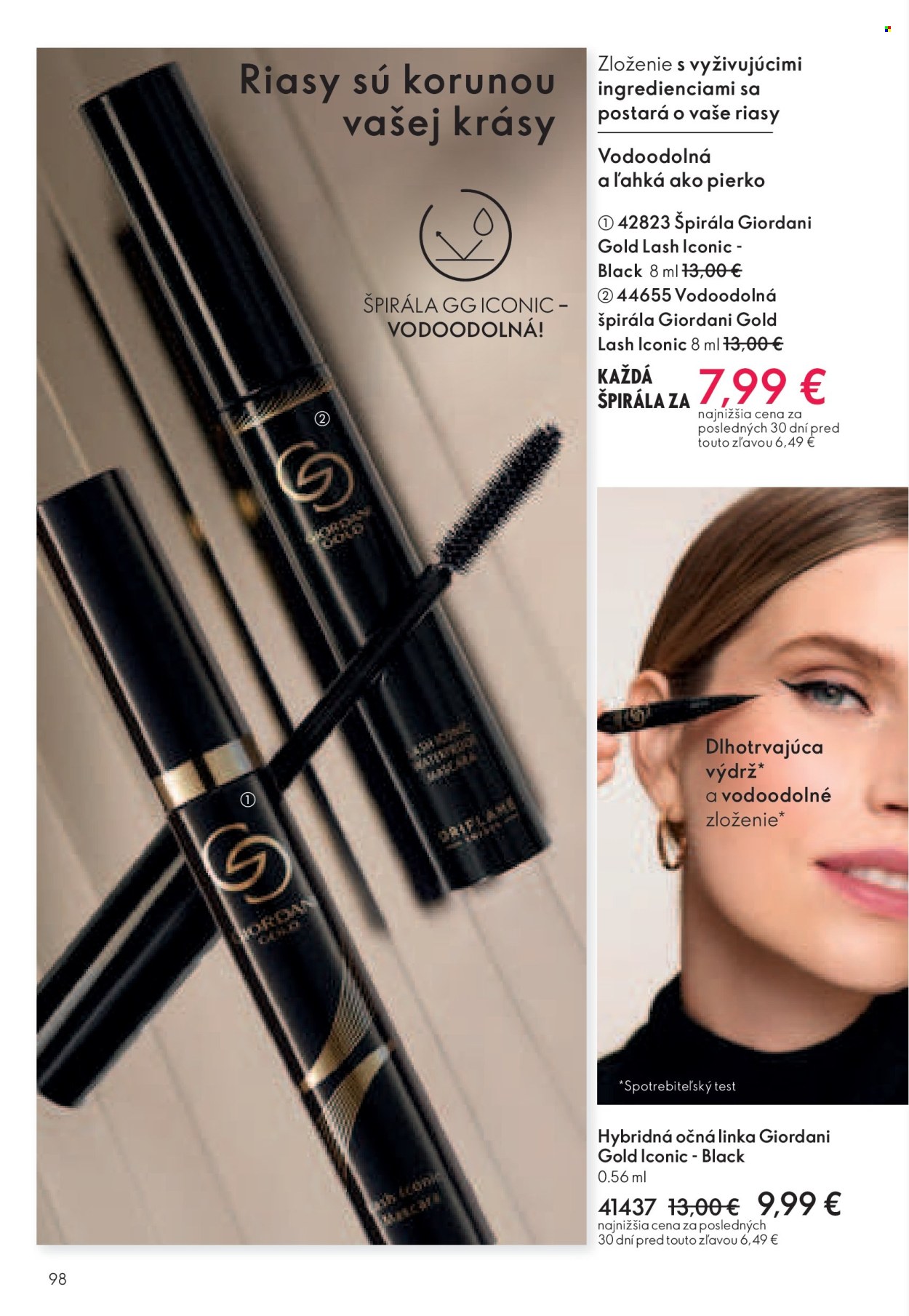 Leták Oriflame - 29.12.2024 - 18.1.2025. Strana 98