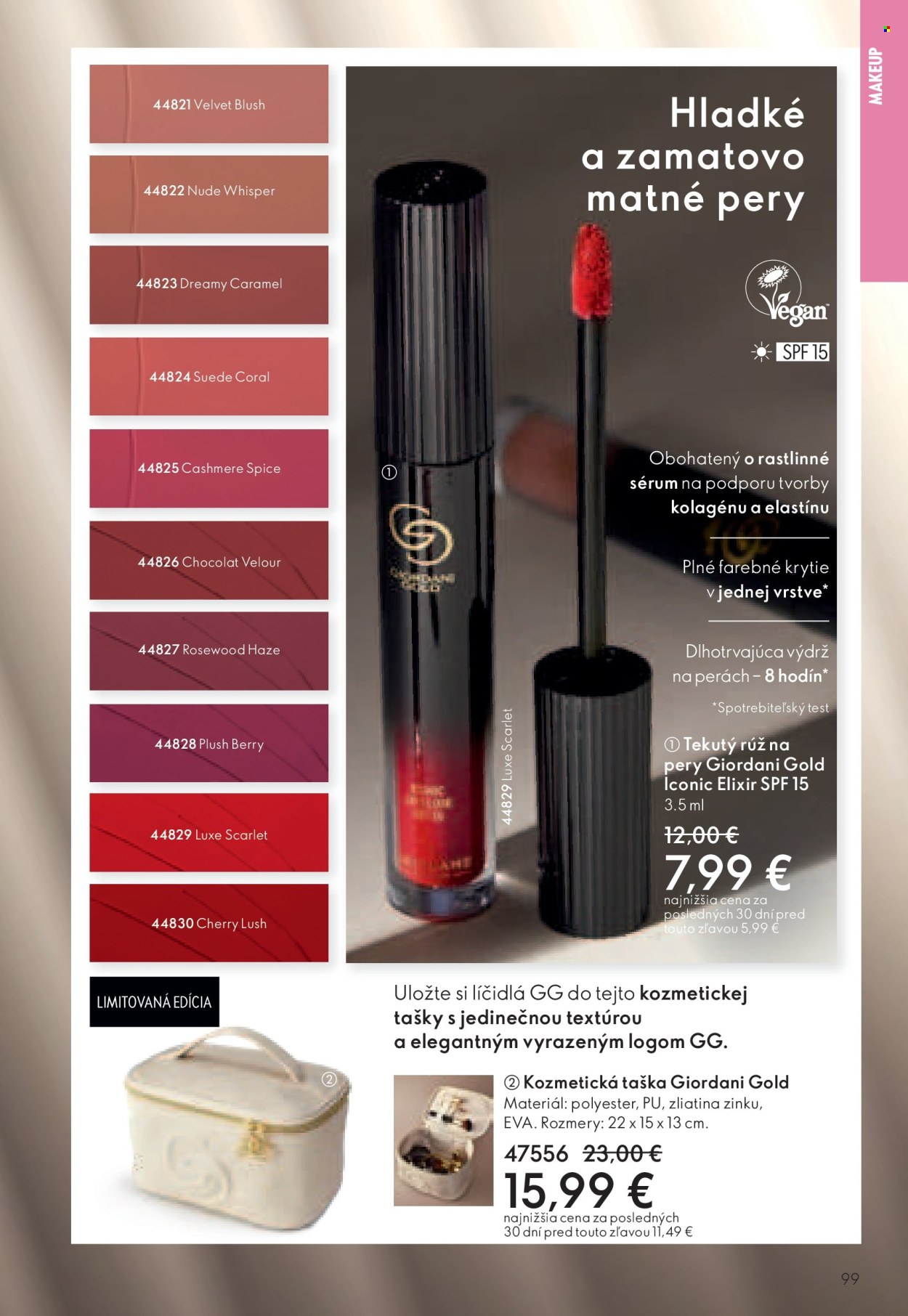 Leták Oriflame - 29.12.2024 - 18.1.2025. Strana 99