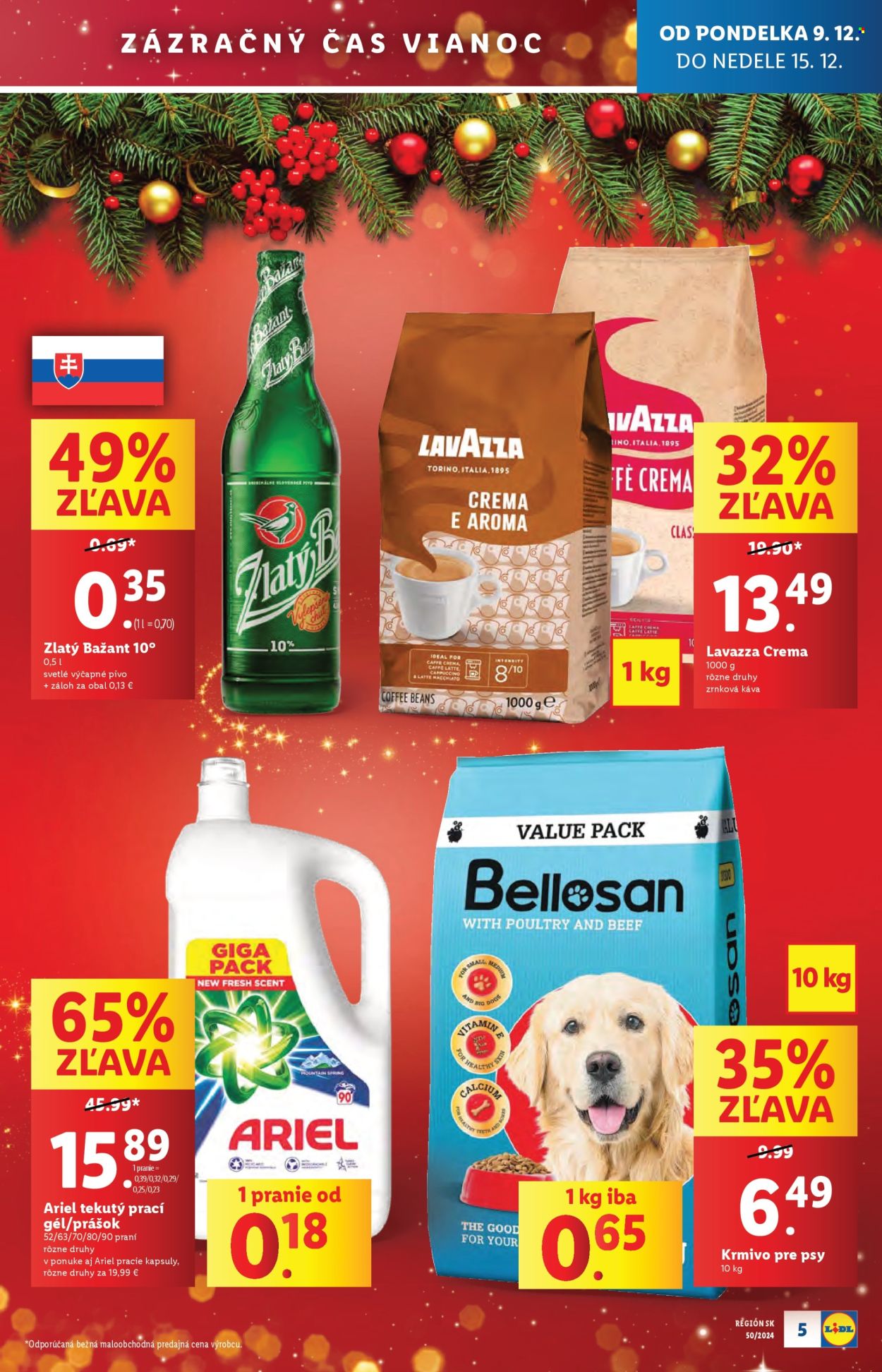 Leták Lidl - 9.12.2024 - 15.12.2024. Strana 5