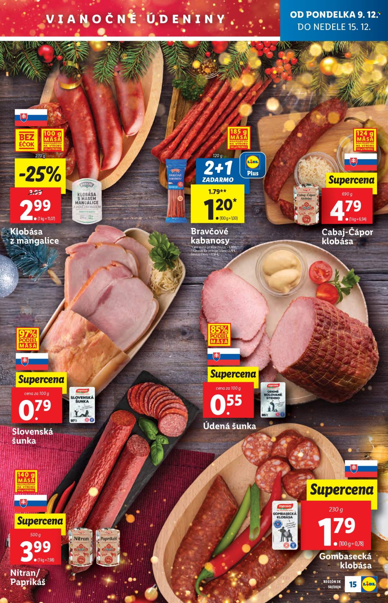 Leták Lidl - 9.12.2024 - 15.12.2024. Strana 19