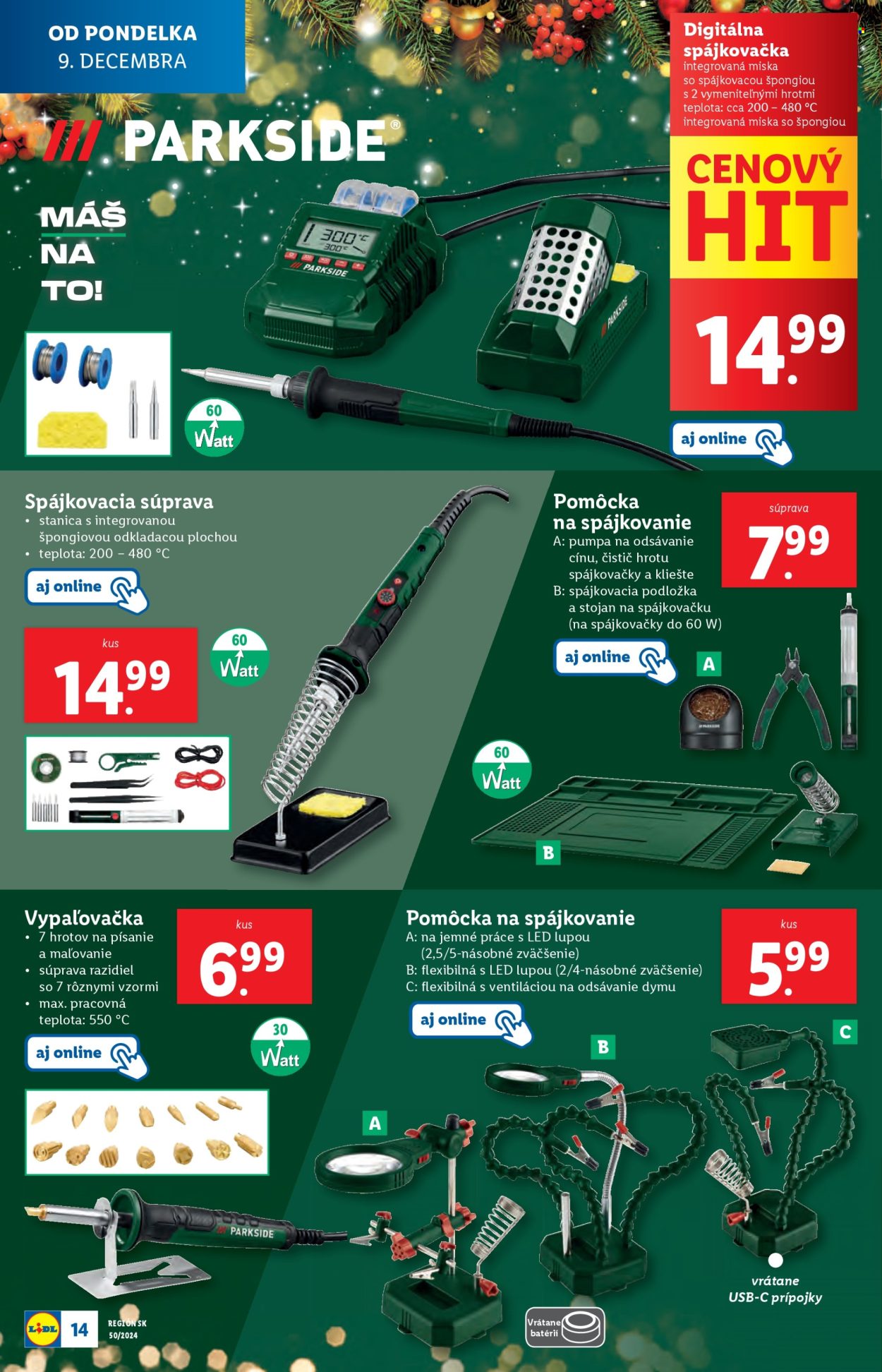 Leták Lidl - 9.12.2024 - 15.12.2024. Strana 88
