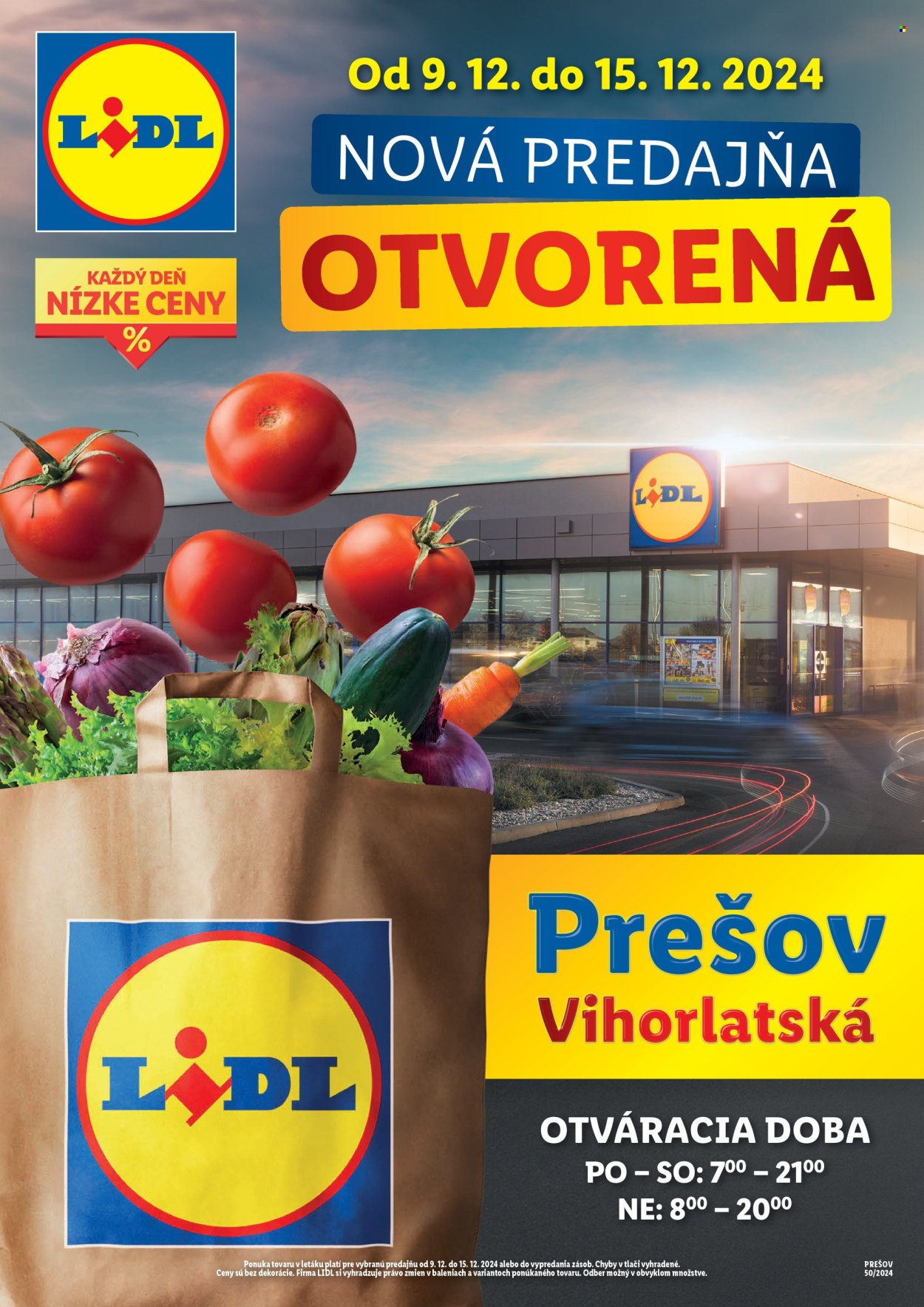 Leták Lidl - 9.12.2024 - 15.12.2024. Strana 1