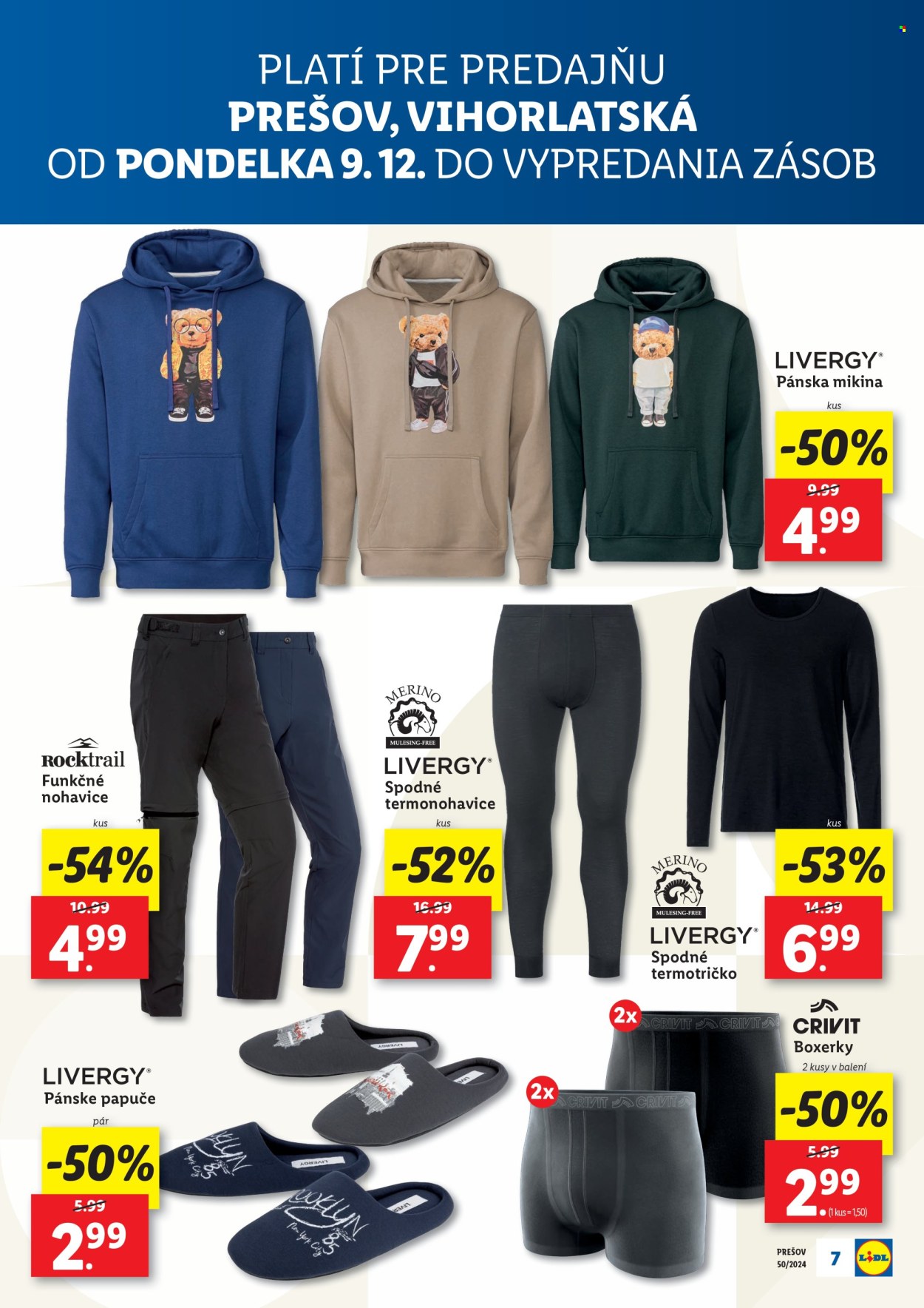 Leták Lidl - 9.12.2024 - 15.12.2024. Strana 7