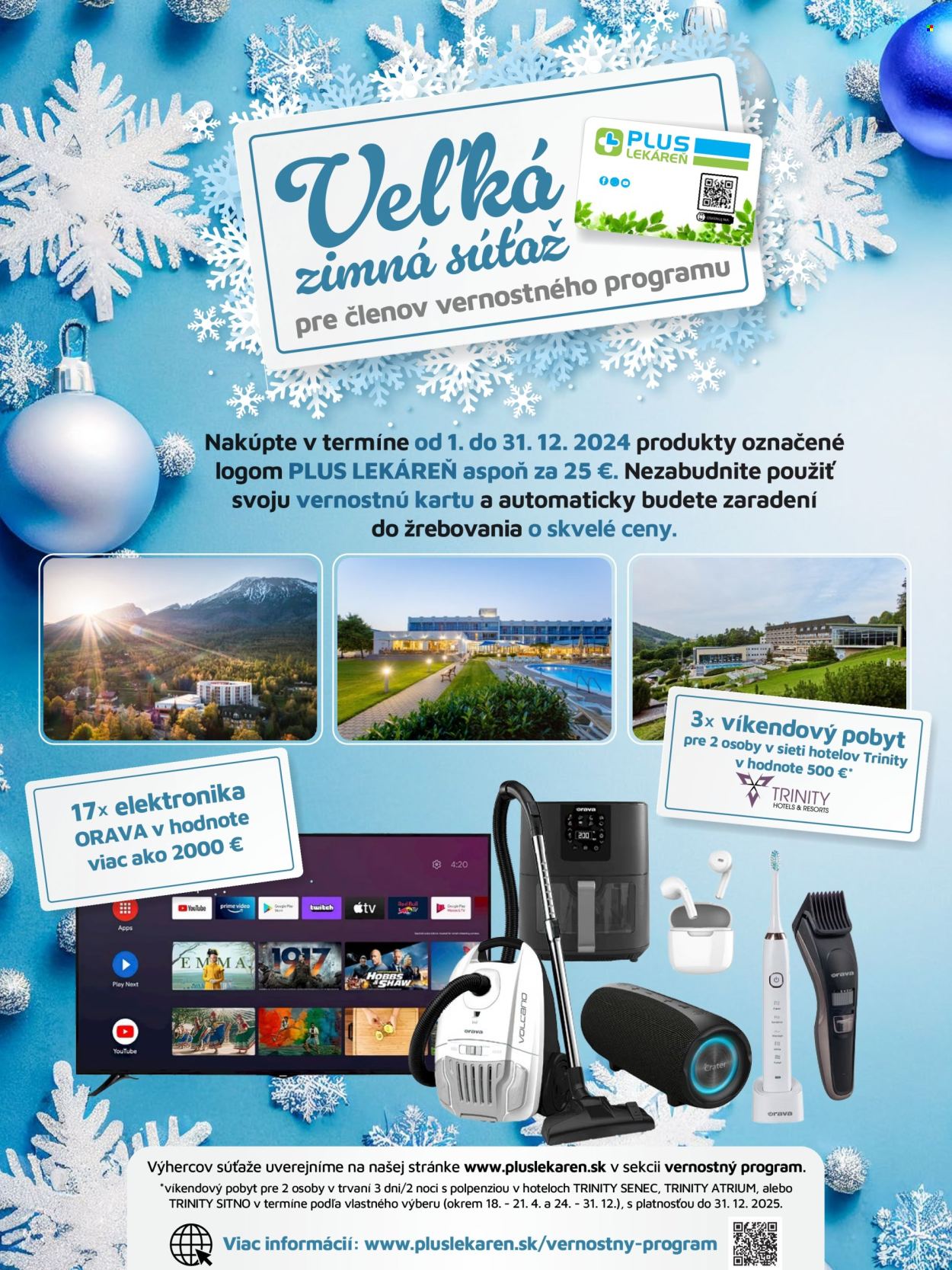 Leták Plus lekáreň - 1.12.2024 - 31.12.2024. Strana 12