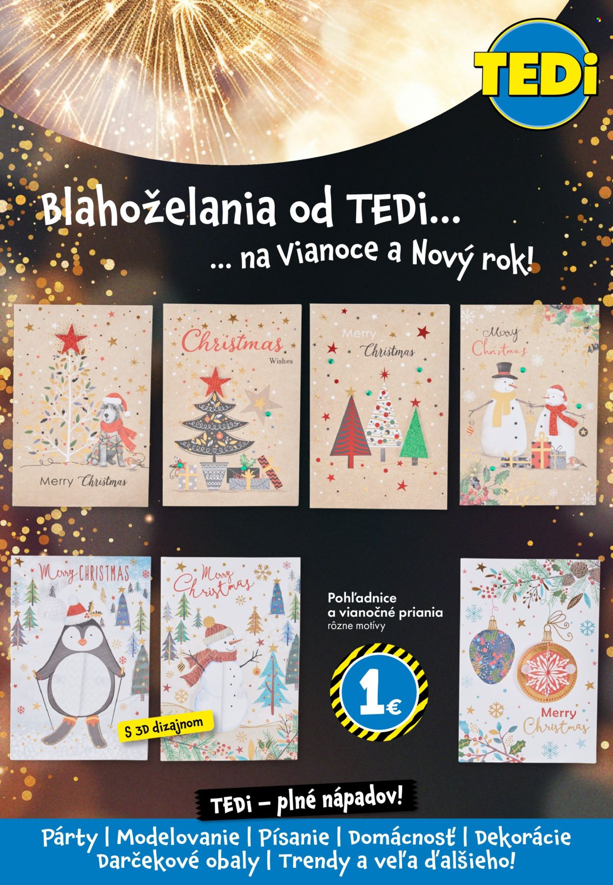 Leták TEDi. Strana 7