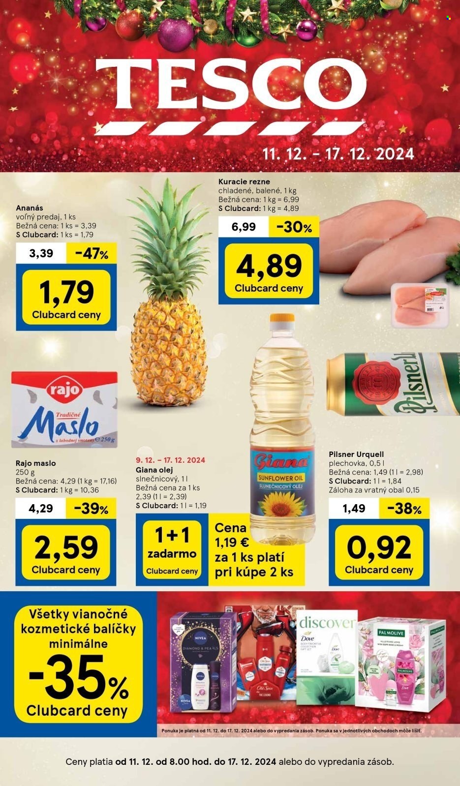 Leták TESCO - 11.12.2024 - 17.12.2024. Strana 1