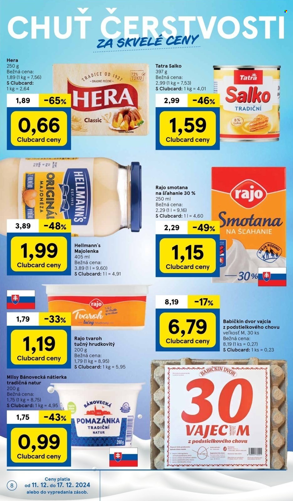 Leták TESCO - 11.12.2024 - 17.12.2024. Strana 8