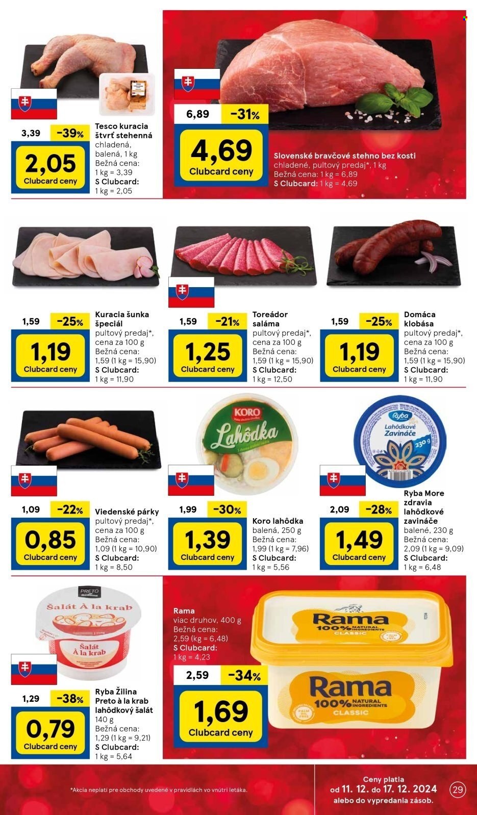 Leták TESCO - 11.12.2024 - 17.12.2024. Strana 29