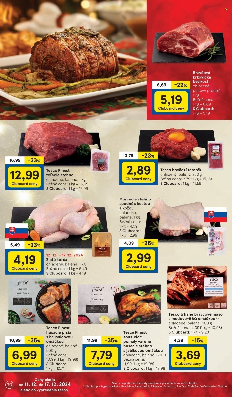 Leták TESCO - 11.12.2024 - 17.12.2024. Strana 30