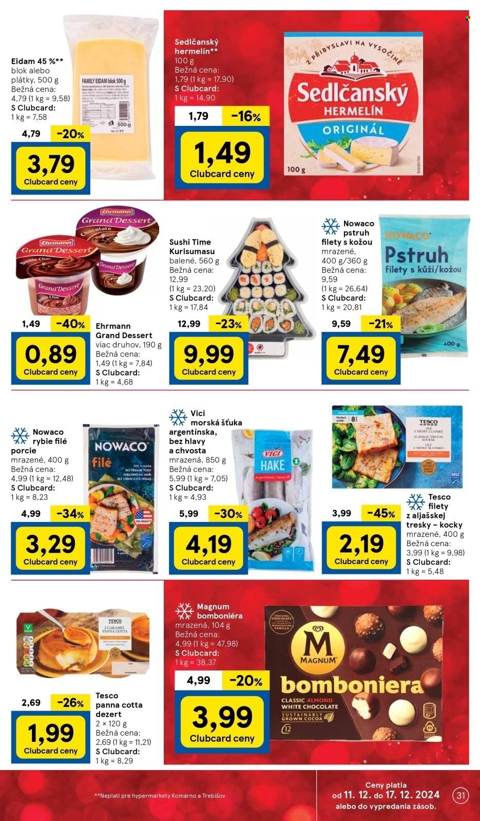 Leták TESCO - 11.12.2024 - 17.12.2024. Strana 31