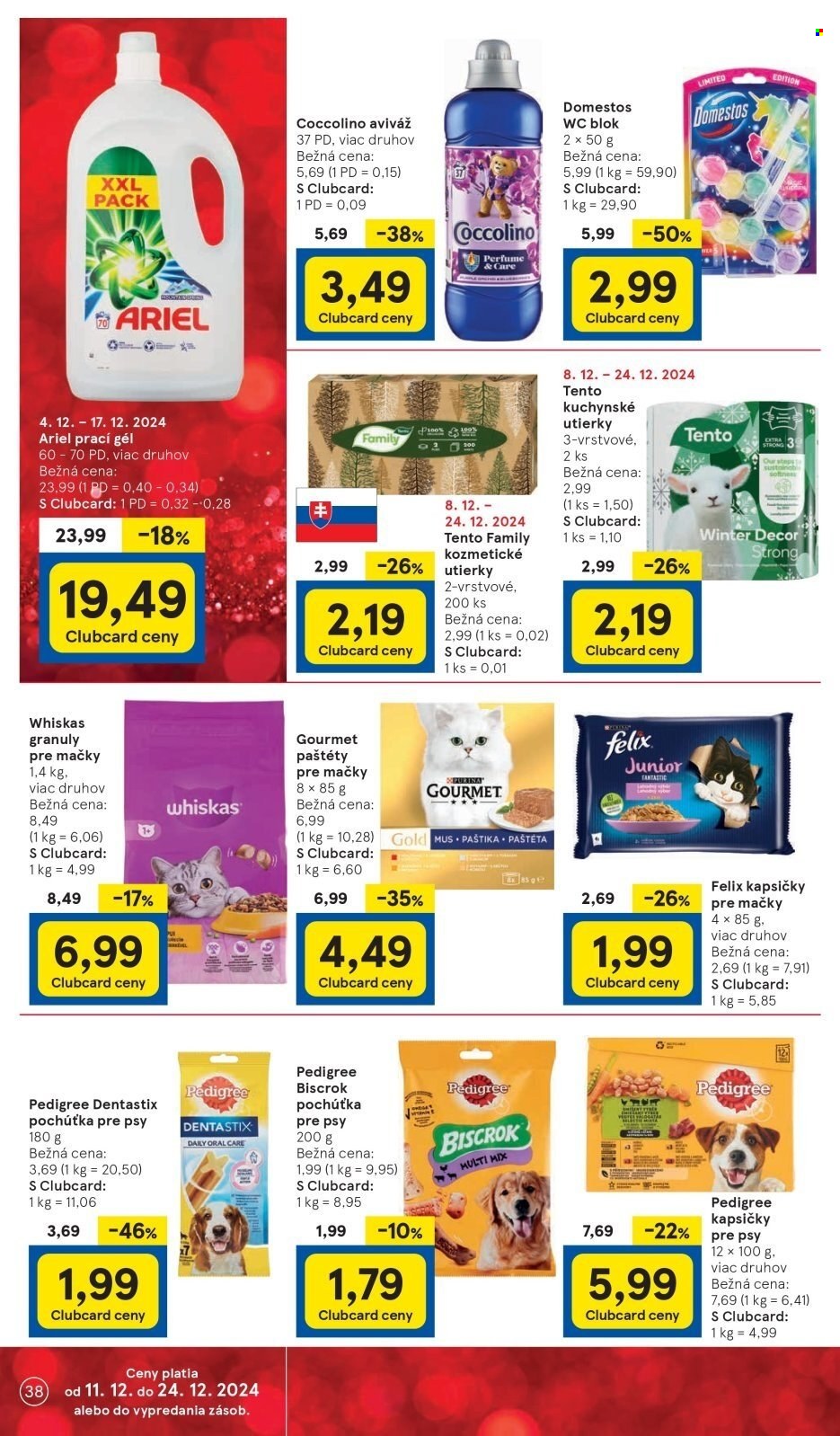 Leták TESCO - 11.12.2024 - 17.12.2024. Strana 38