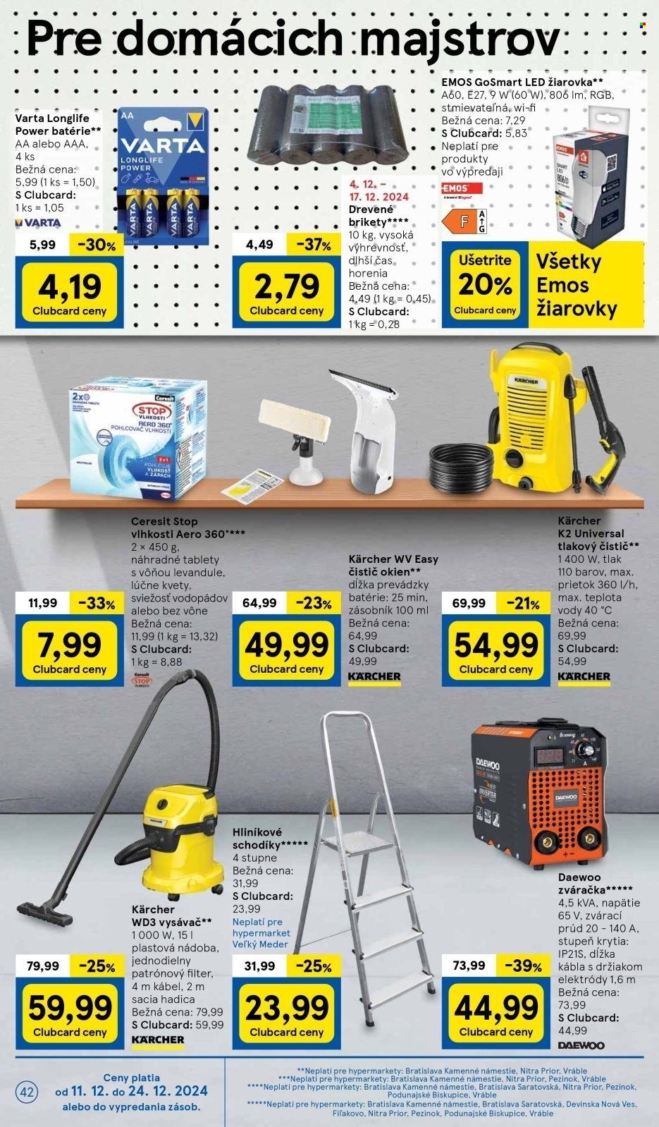 Leták TESCO - 11.12.2024 - 17.12.2024. Strana 42