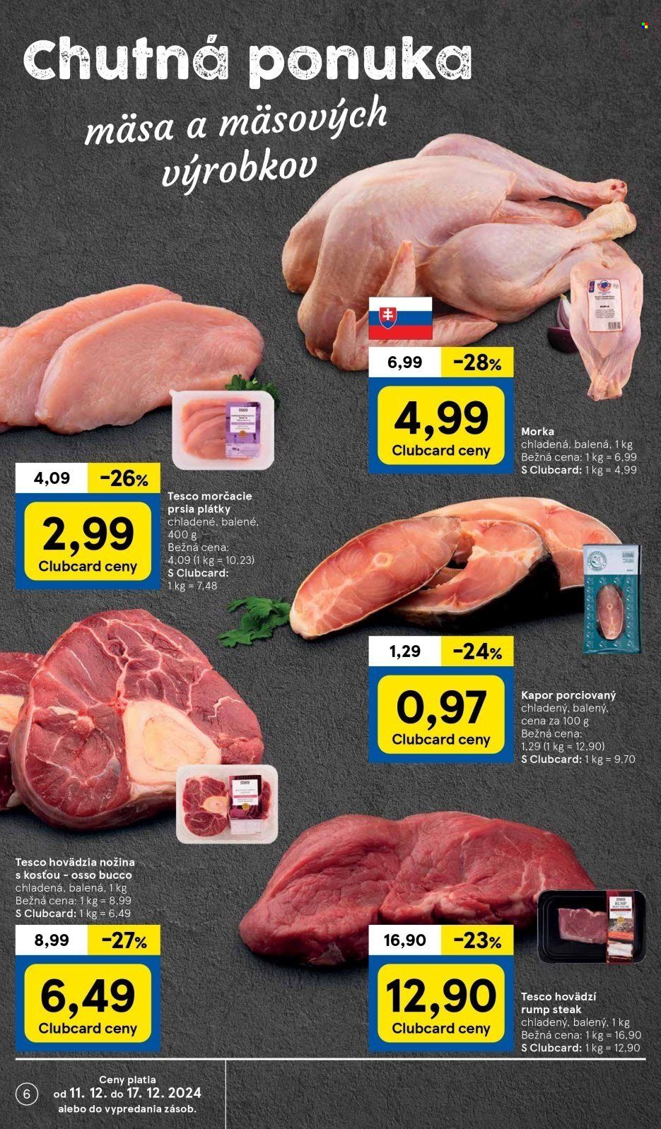 Leták TESCO supermarket - 11.12.2024 - 17.12.2024. Strana 6