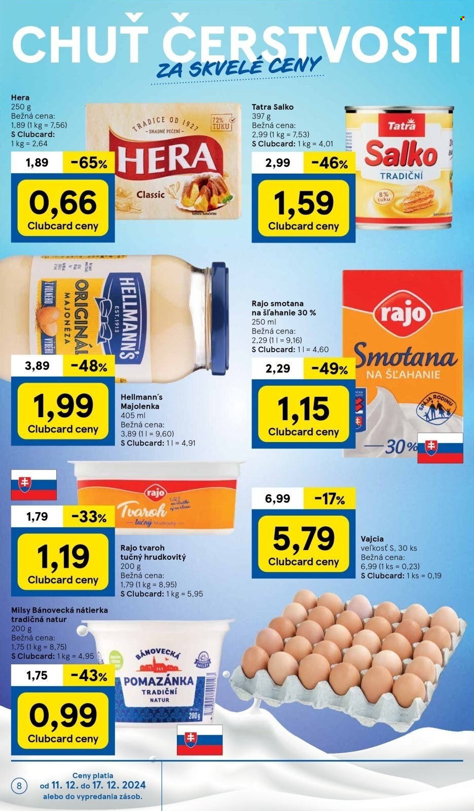 Leták TESCO supermarket - 11.12.2024 - 17.12.2024. Strana 8