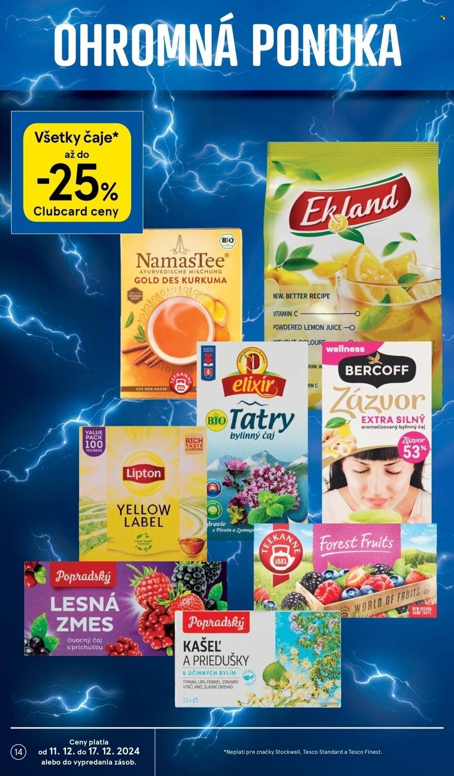 Leták TESCO supermarket - 11.12.2024 - 17.12.2024. Strana 14
