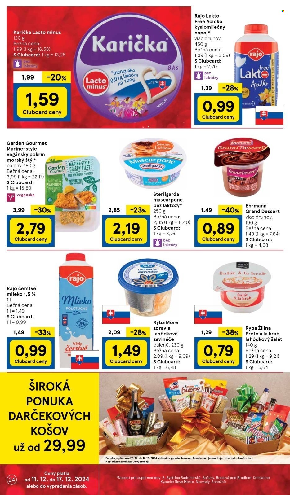 Leták TESCO supermarket - 11.12.2024 - 17.12.2024. Strana 24