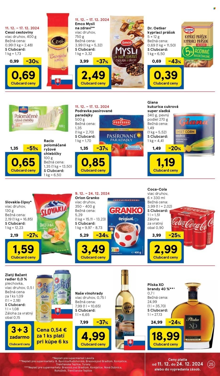 Leták TESCO supermarket - 11.12.2024 - 17.12.2024. Strana 25