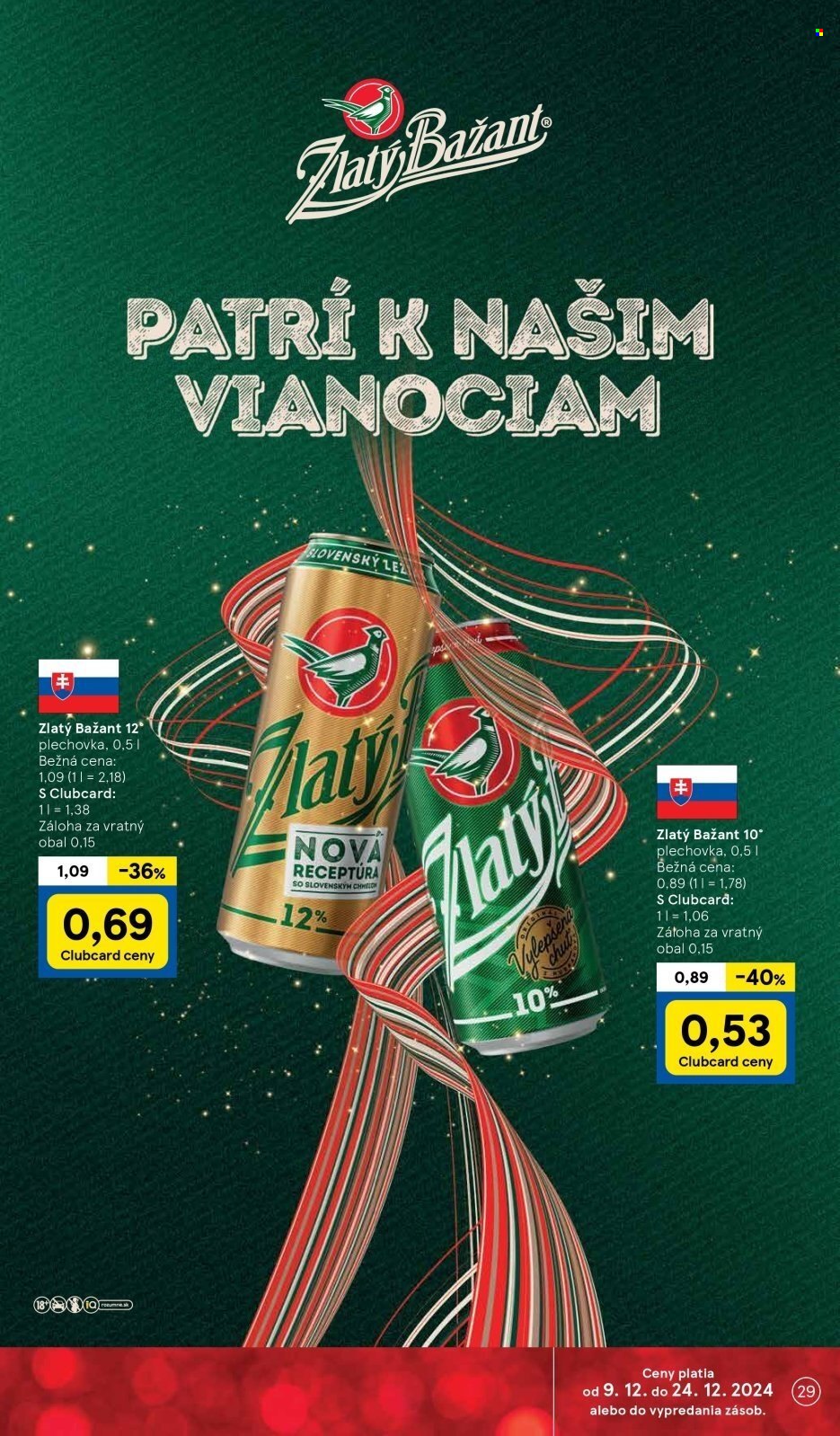 Leták TESCO supermarket - 11.12.2024 - 17.12.2024. Strana 29
