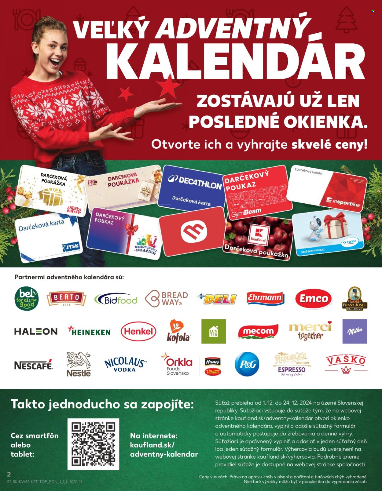 Leták Kaufland - 12.12.2024 - 18.12.2024. Strana 2