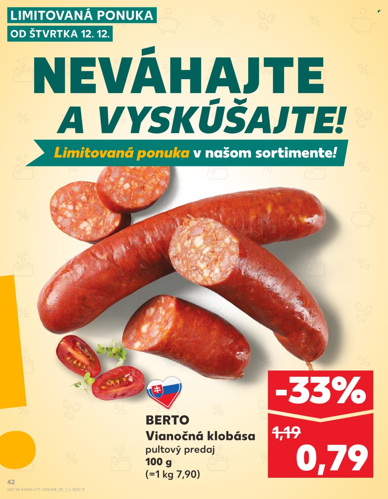 Leták Kaufland - 12.12.2024 - 18.12.2024. Strana 42