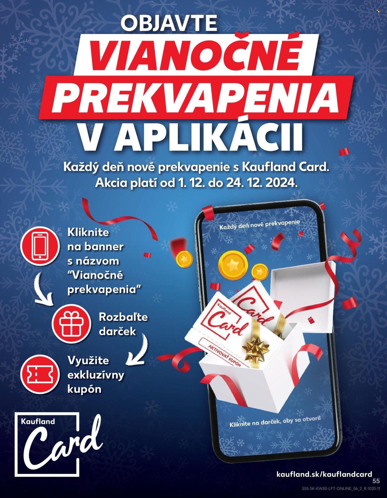 Leták Kaufland - 12.12.2024 - 18.12.2024. Strana 55