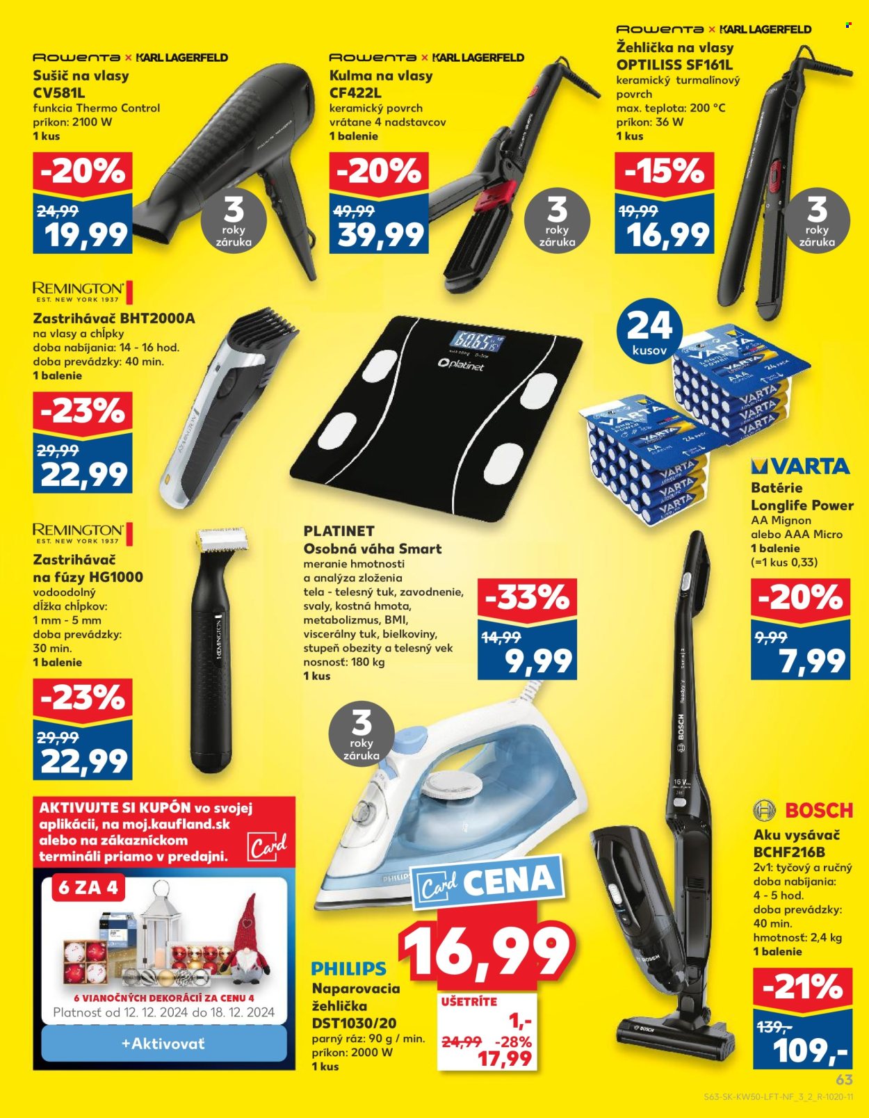 Leták Kaufland - 12.12.2024 - 18.12.2024. Strana 63