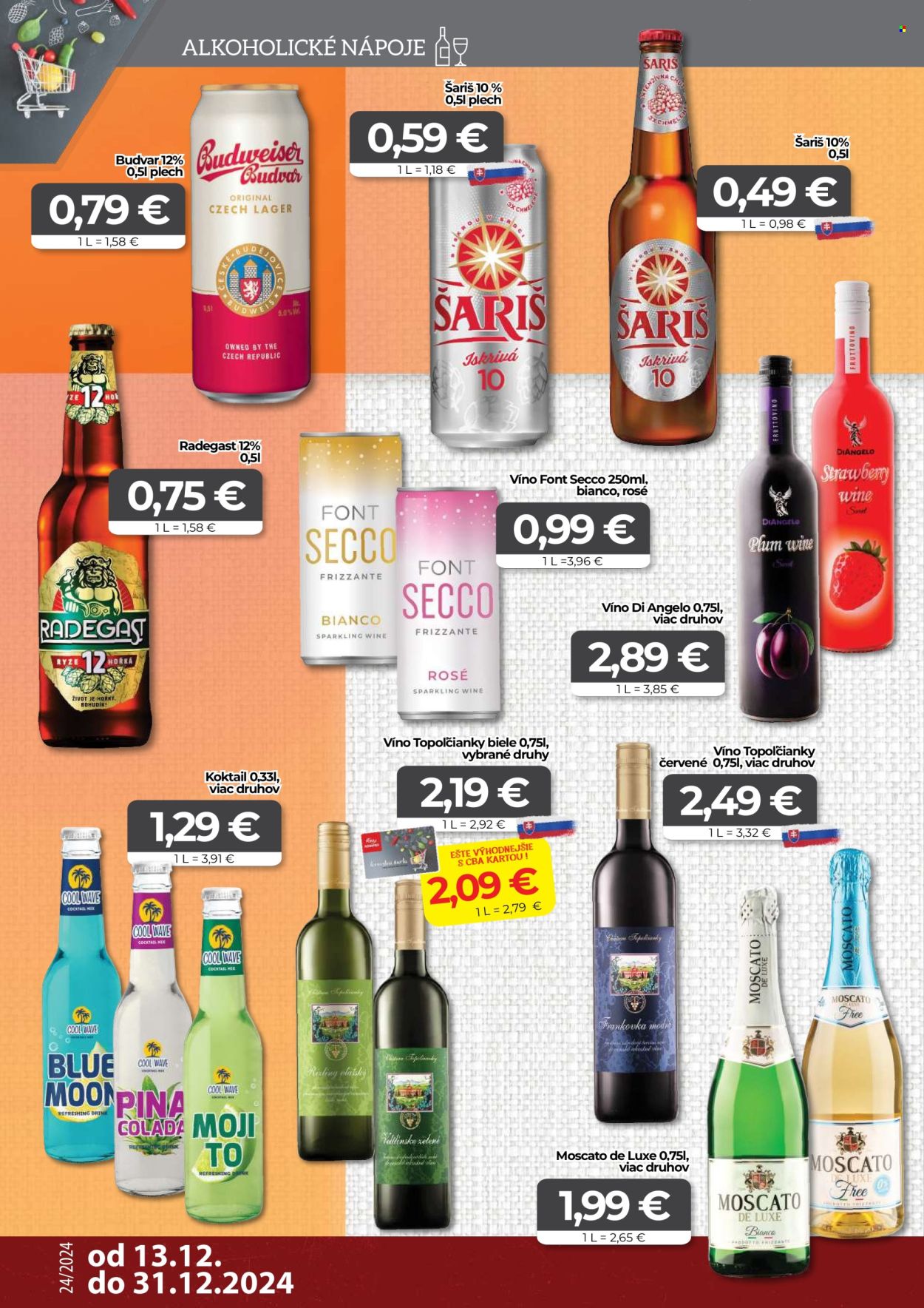 Leták CBA Komfos - 13.12.2024 - 31.12.2024. Strana 10