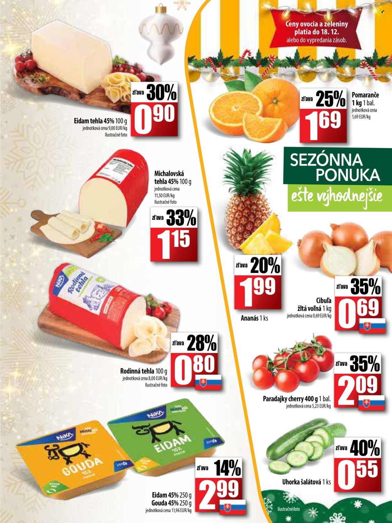 Leták COOP Jednota - 12.12.2024 - 24.12.2024. Strana 3