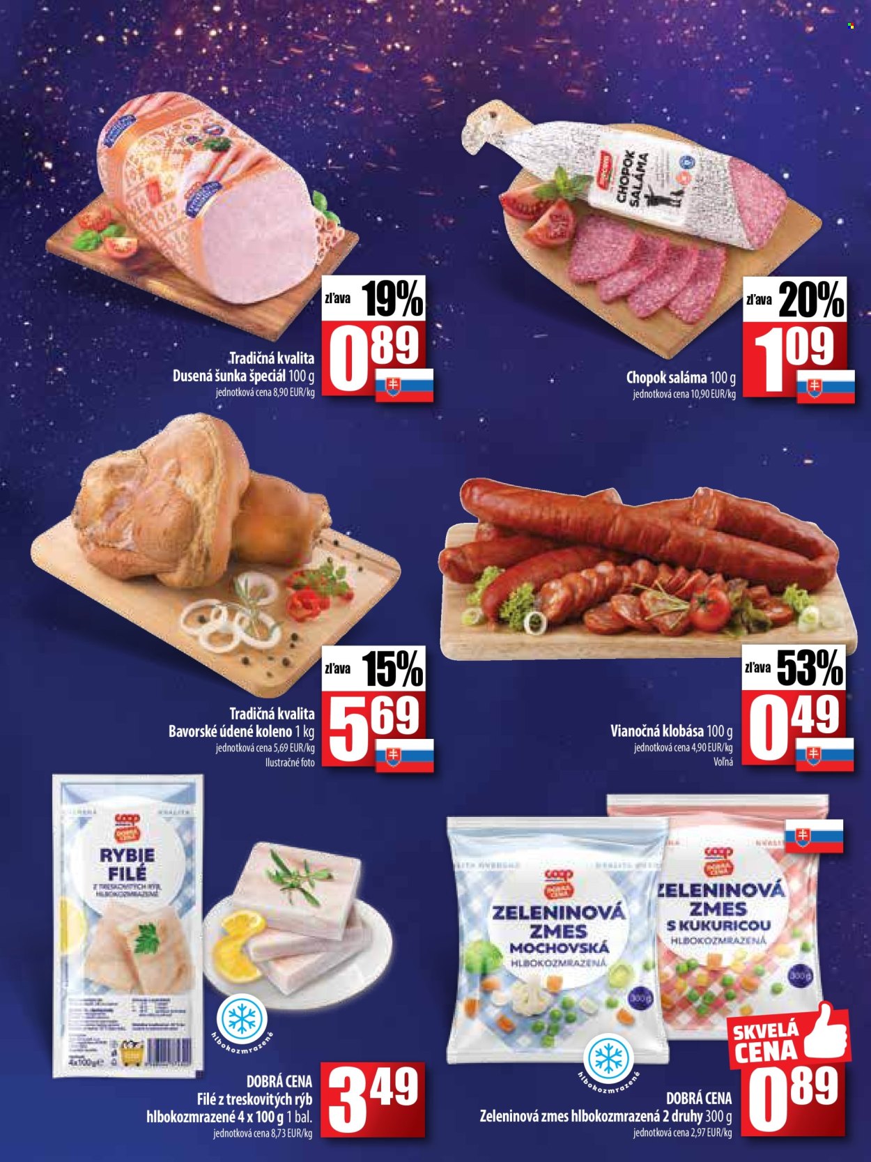 Leták COOP Jednota - 12.12.2024 - 24.12.2024. Strana 8
