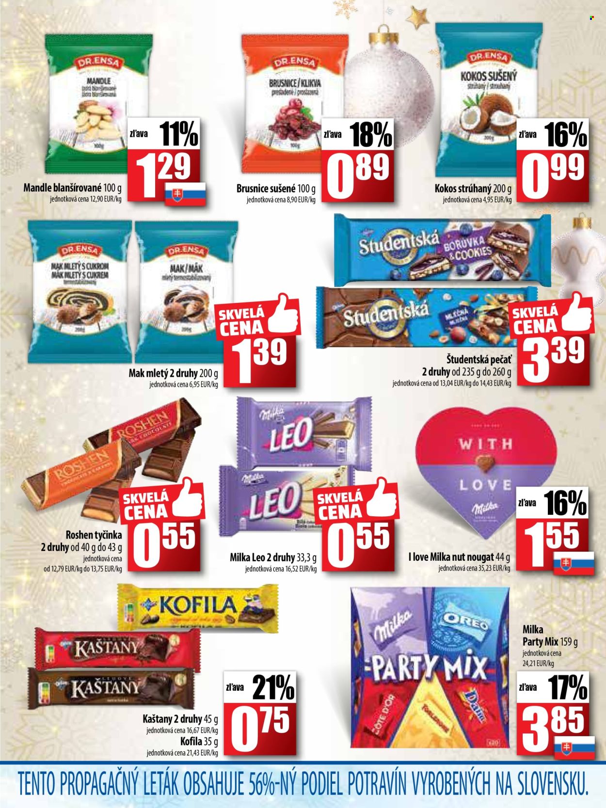 Leták COOP Jednota - 12.12.2024 - 24.12.2024. Strana 13