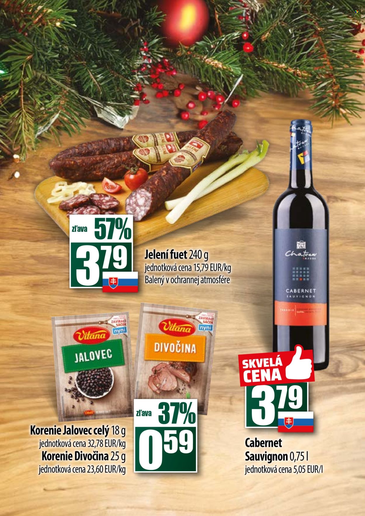 Leták COOP Jednota - 12.12.2024 - 18.12.2024. Strana 3