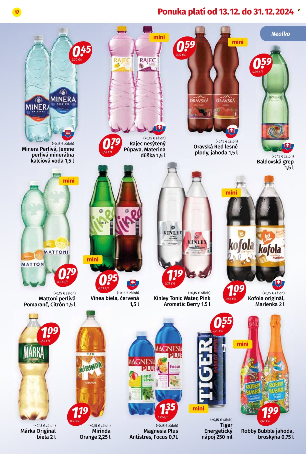 Leták Potraviny KORUNA - 13.12.2024 - 31.12.2024. Strana 17