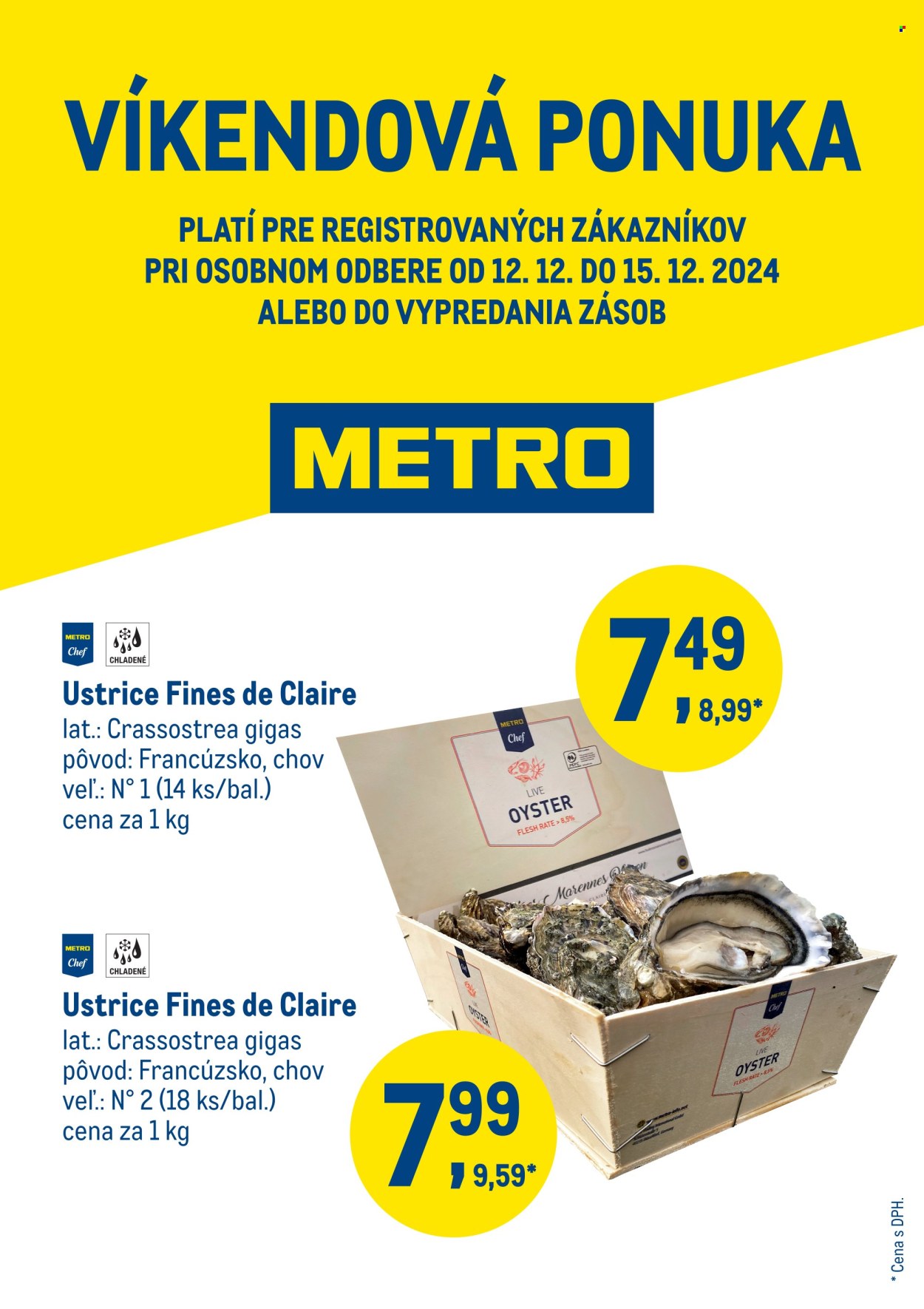Leták Metro - 12.12.2024 - 15.12.2024. Strana 1