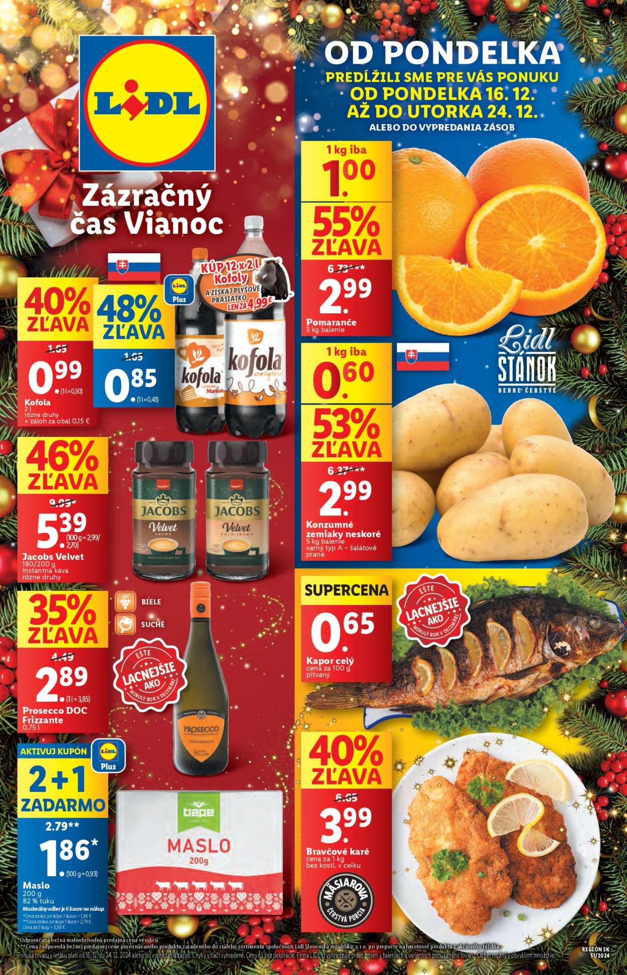 Leták Lidl - 16.12.2024 - 24.12.2024. Strana 1