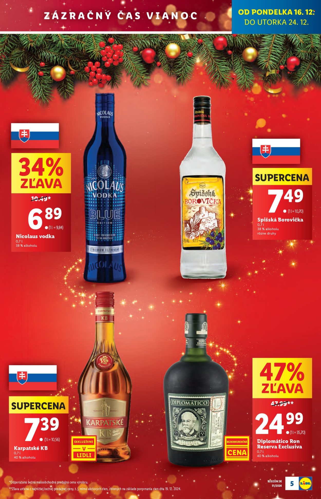 Leták Lidl - 16.12.2024 - 24.12.2024. Strana 5