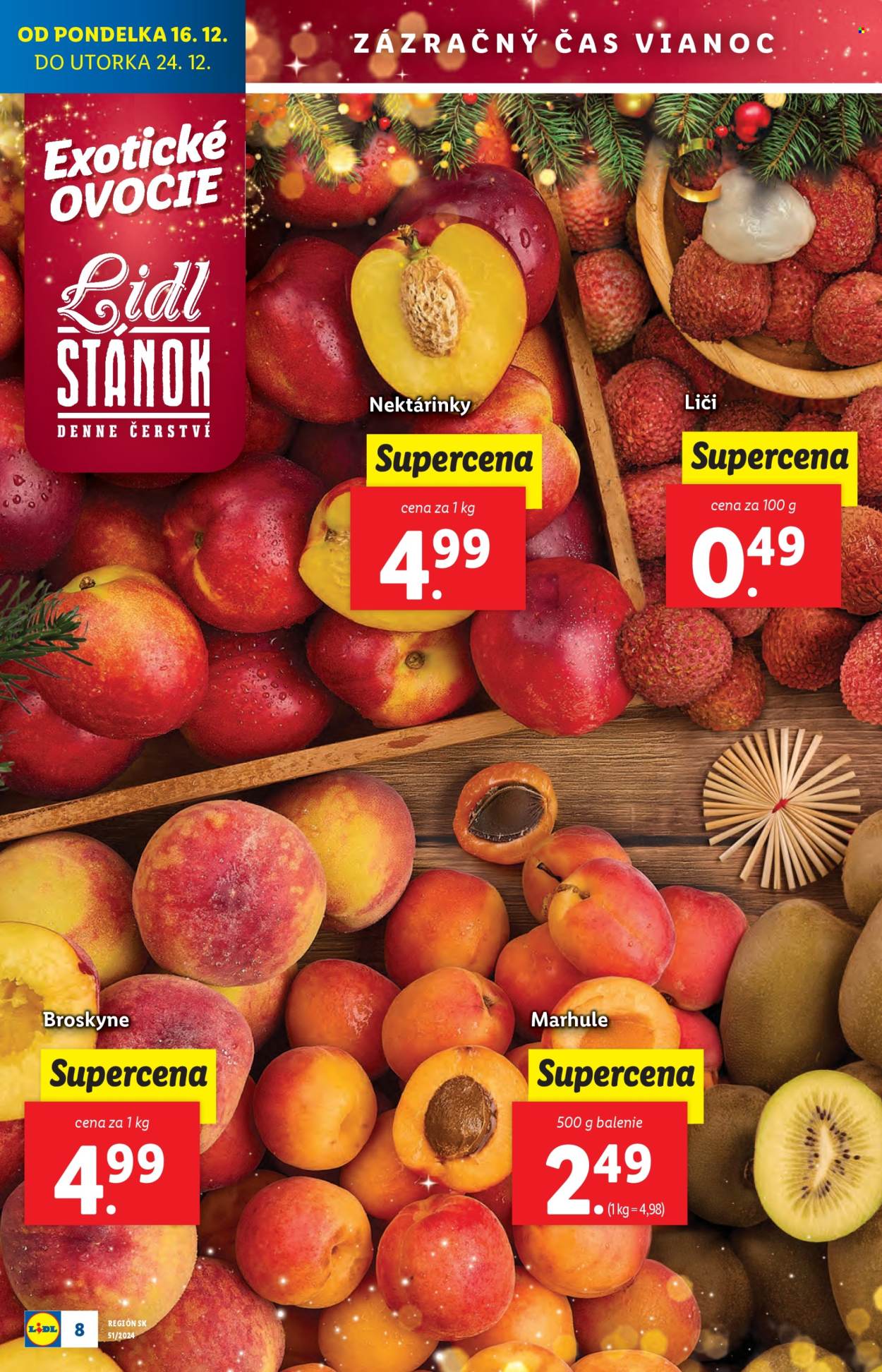 Leták Lidl - 16.12.2024 - 24.12.2024. Strana 10