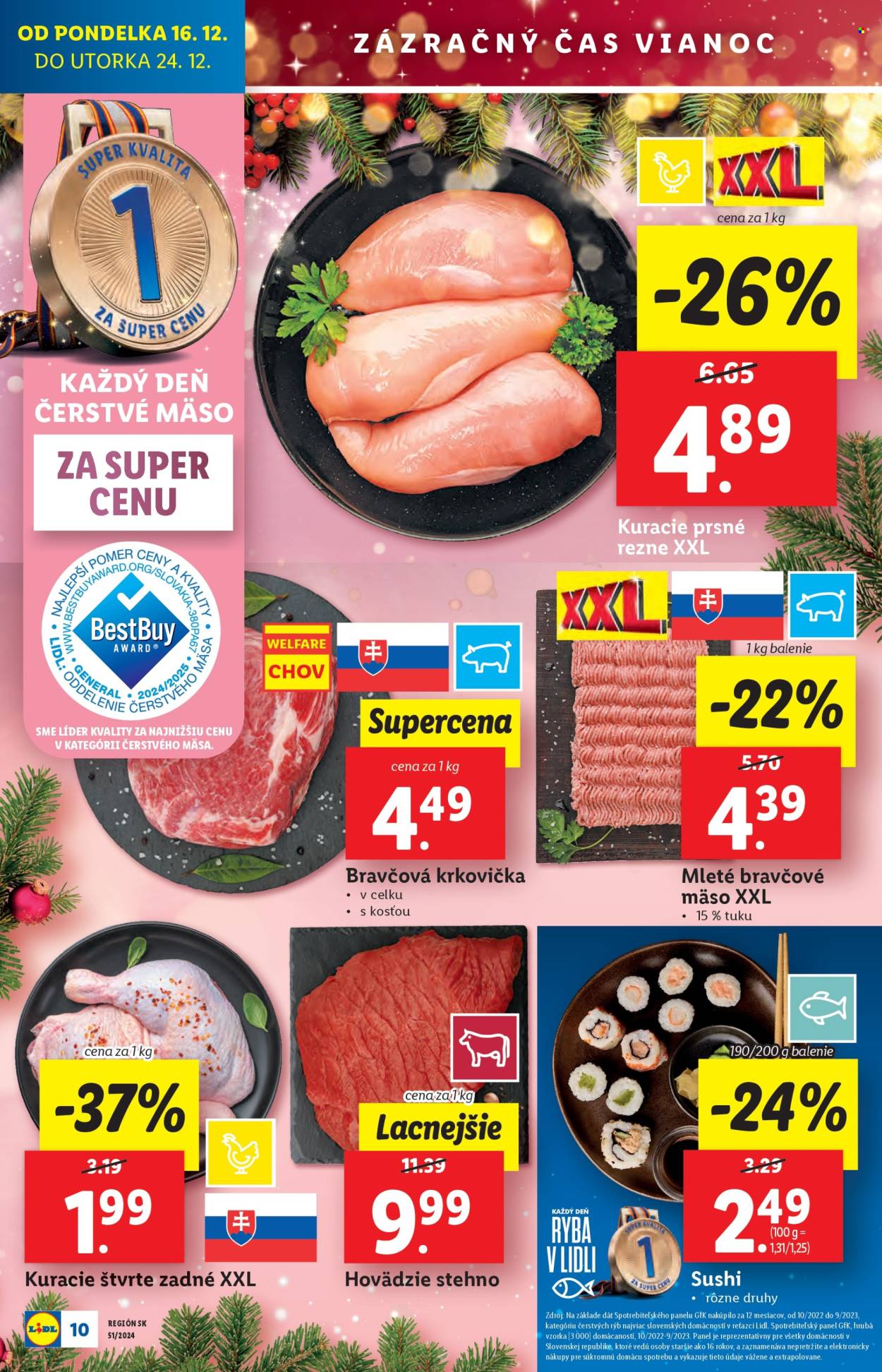 Leták Lidl - 16.12.2024 - 24.12.2024. Strana 14