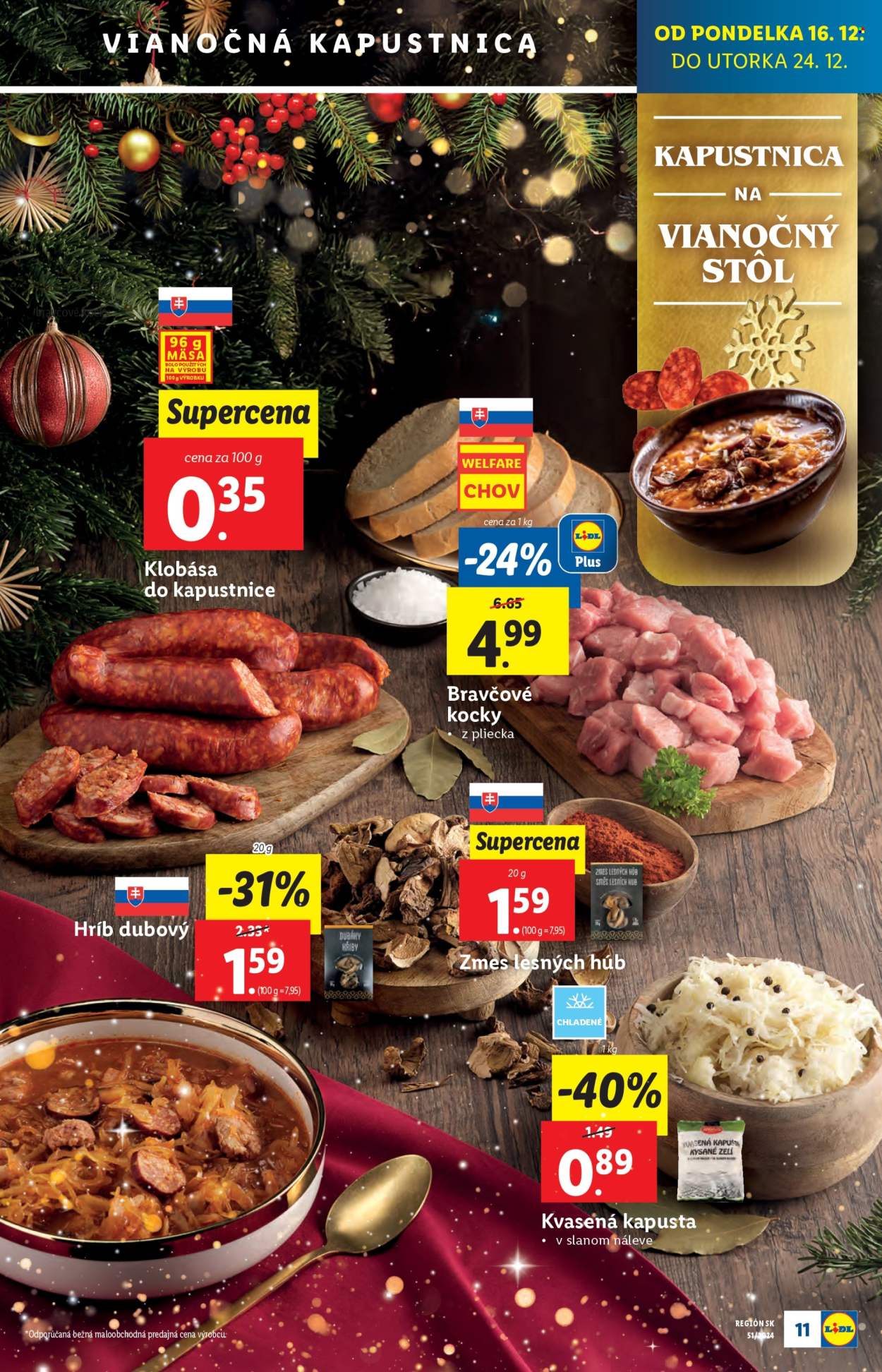 Leták Lidl - 16.12.2024 - 24.12.2024. Strana 15