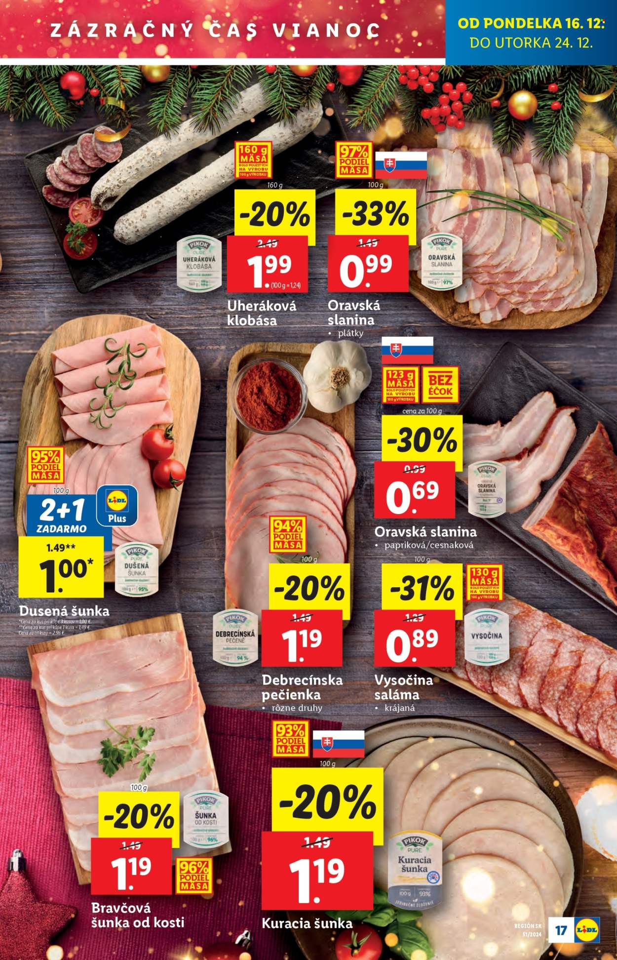 Leták Lidl - 16.12.2024 - 24.12.2024. Strana 21