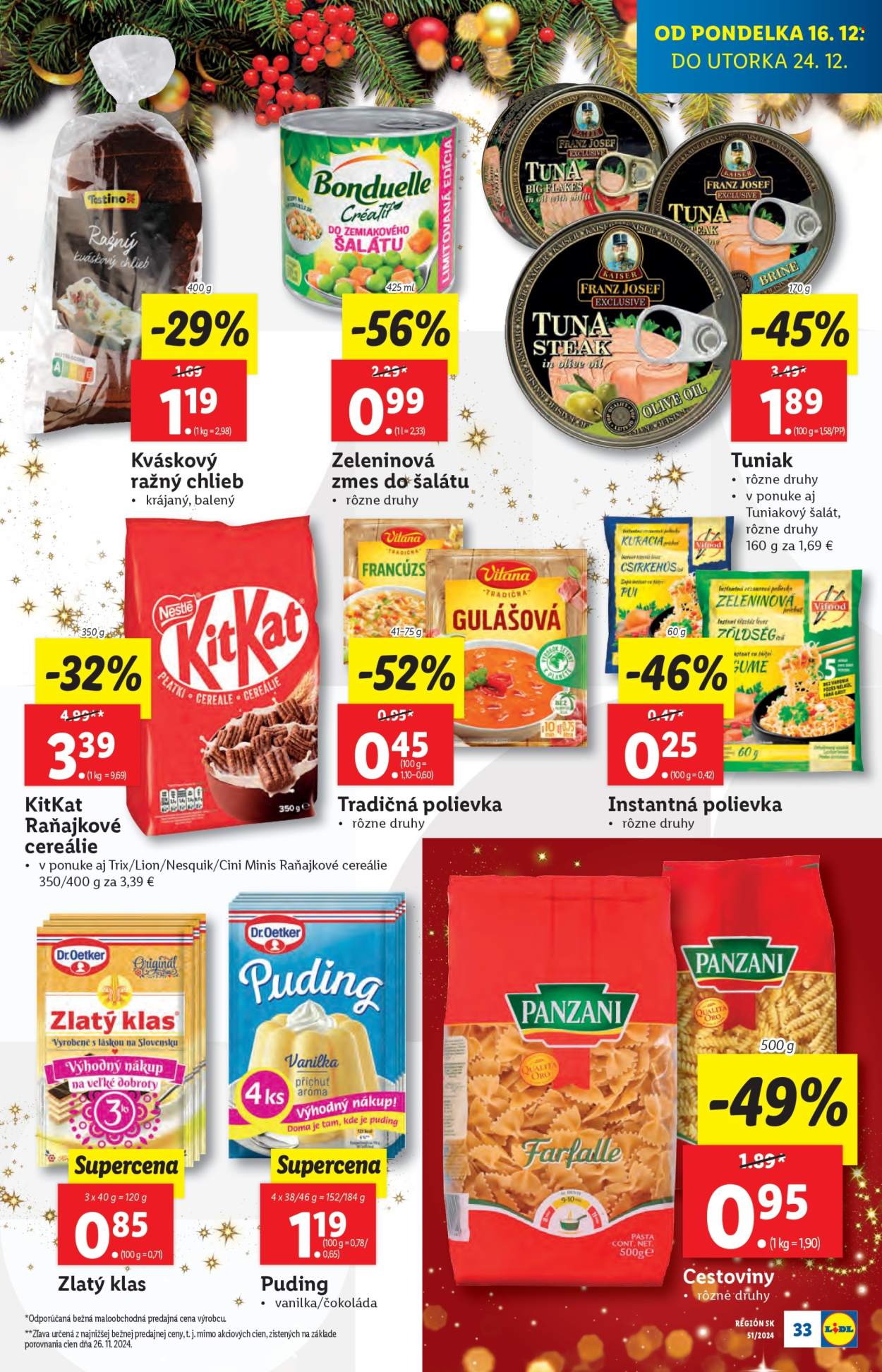 Leták Lidl - 16.12.2024 - 24.12.2024. Strana 37