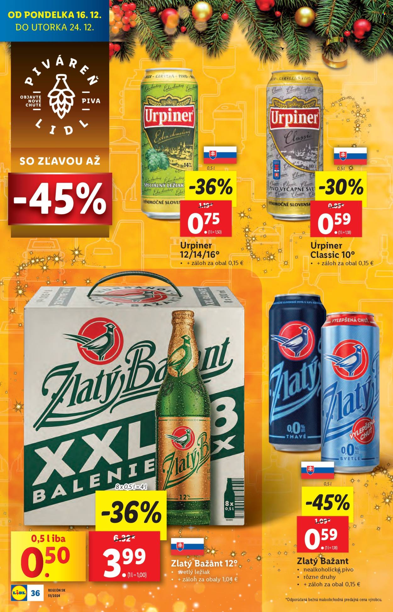 Leták Lidl - 16.12.2024 - 24.12.2024. Strana 40