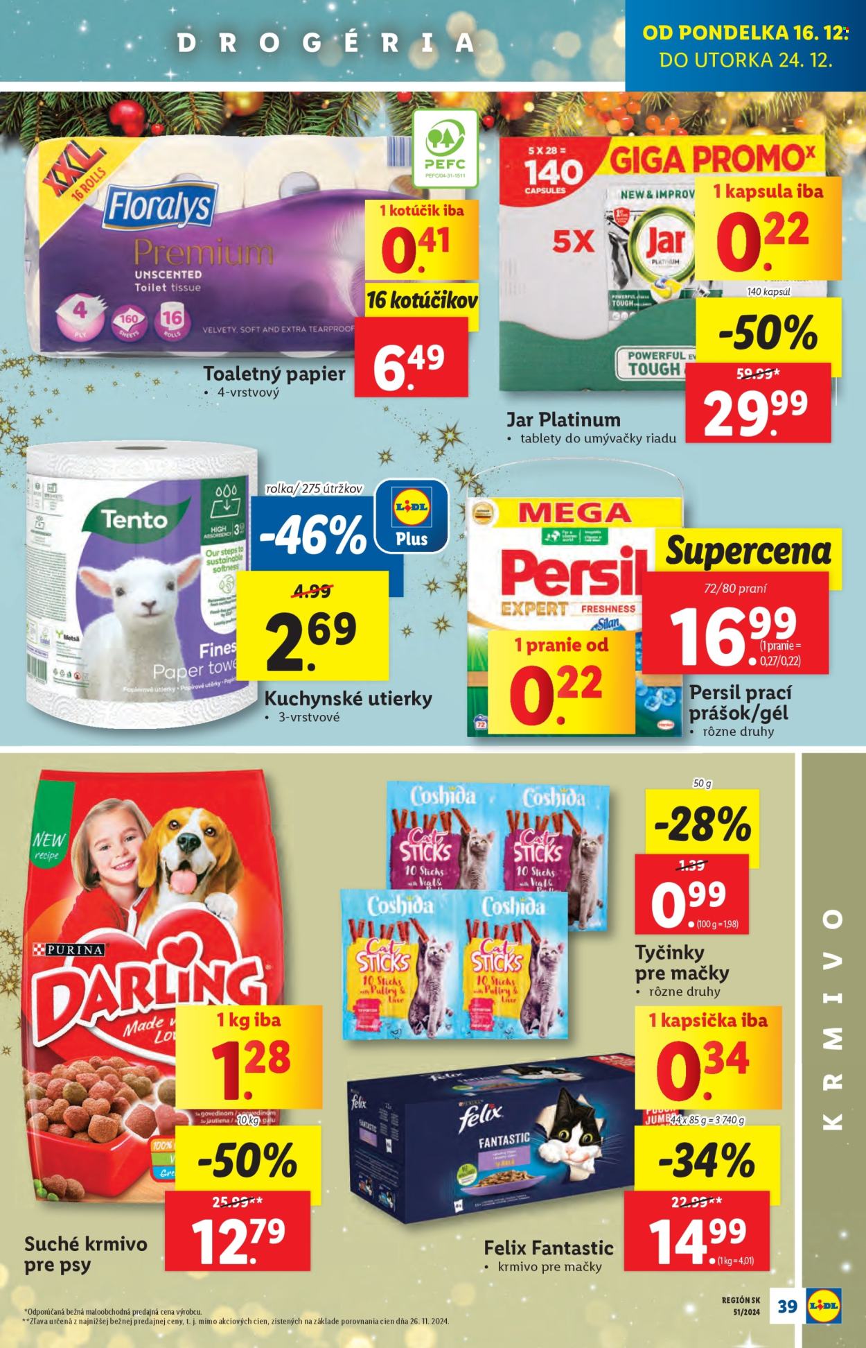 Leták Lidl - 16.12.2024 - 24.12.2024. Strana 43