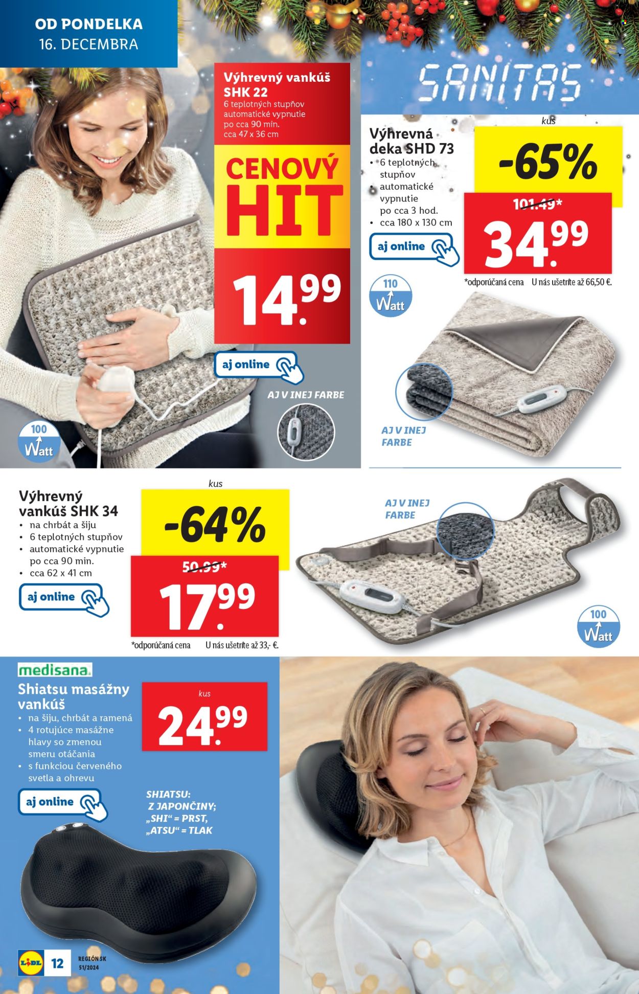 Leták Lidl - 16.12.2024 - 24.12.2024. Strana 94
