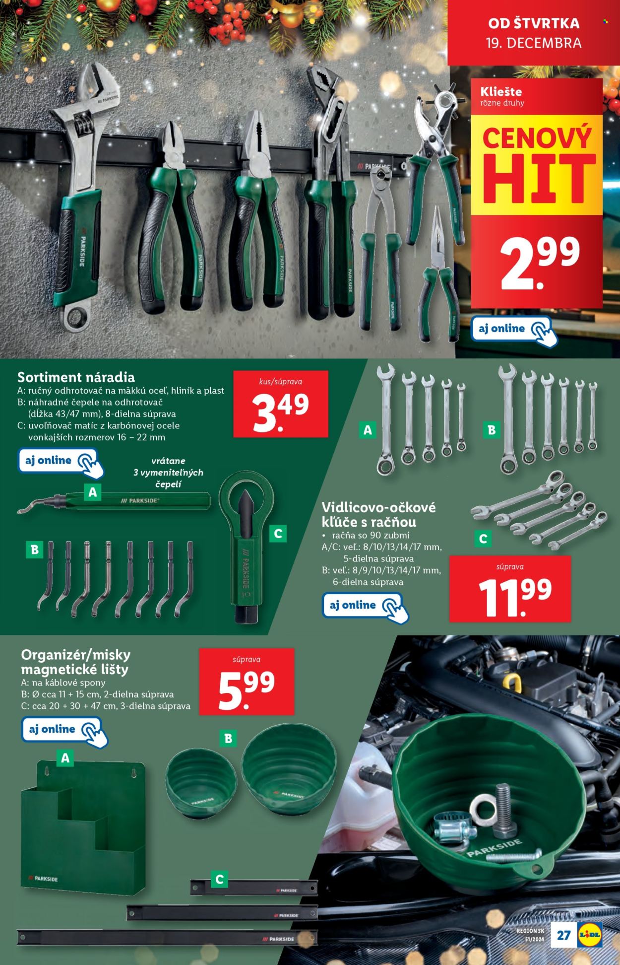 Leták Lidl - 16.12.2024 - 24.12.2024. Strana 109