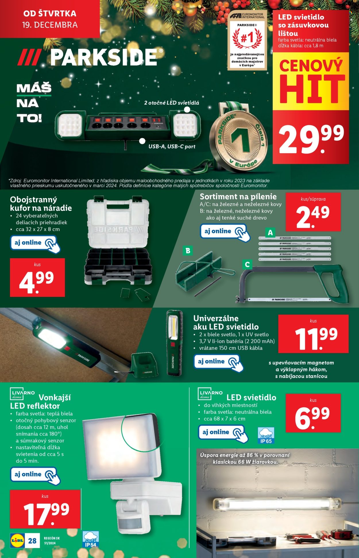 Leták Lidl - 16.12.2024 - 24.12.2024. Strana 110