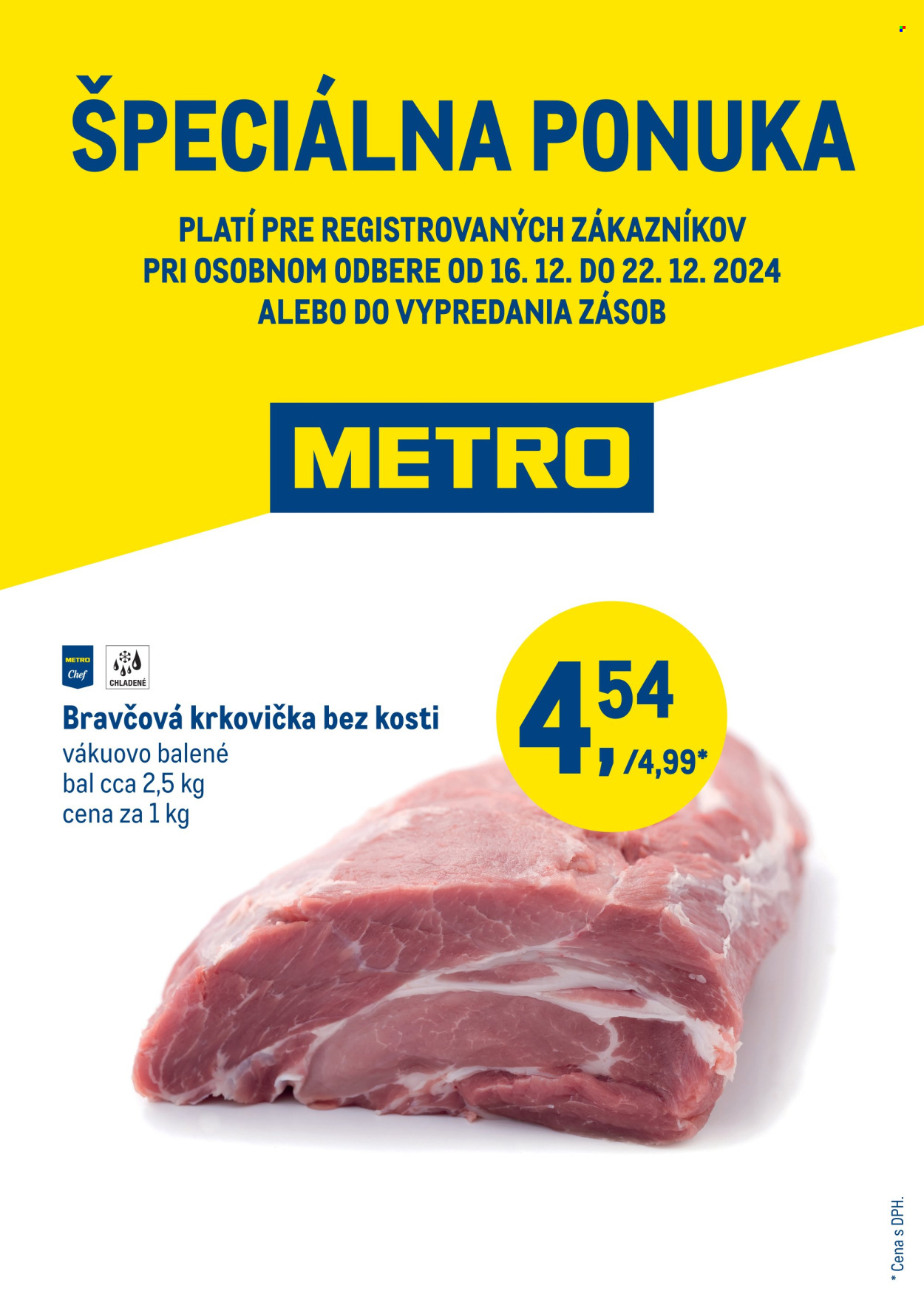 Leták Metro - 16.12.2024 - 22.12.2024. Strana 1