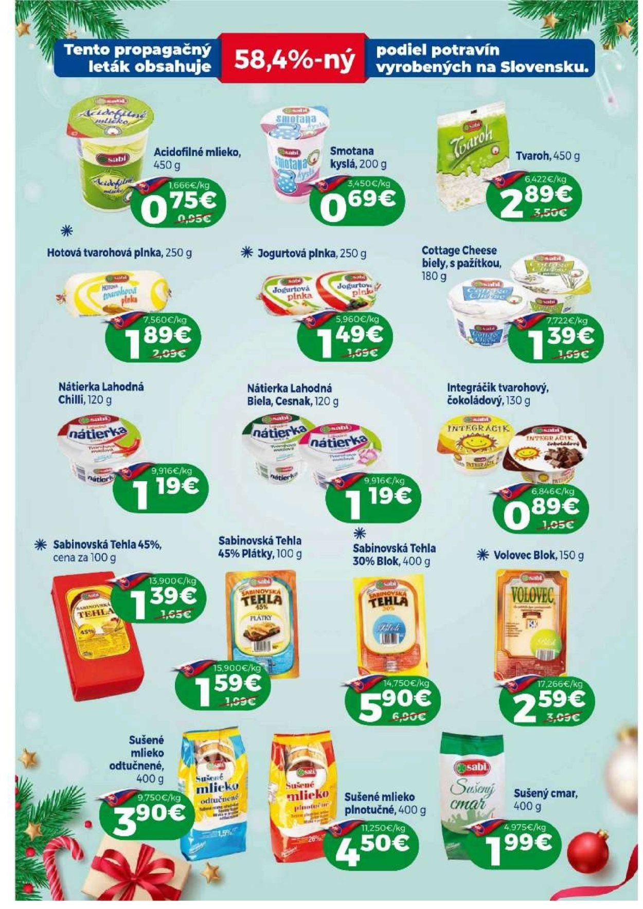 Leták Milk AGRO - 18.12.2024 - 31.12.2024. Strana 4