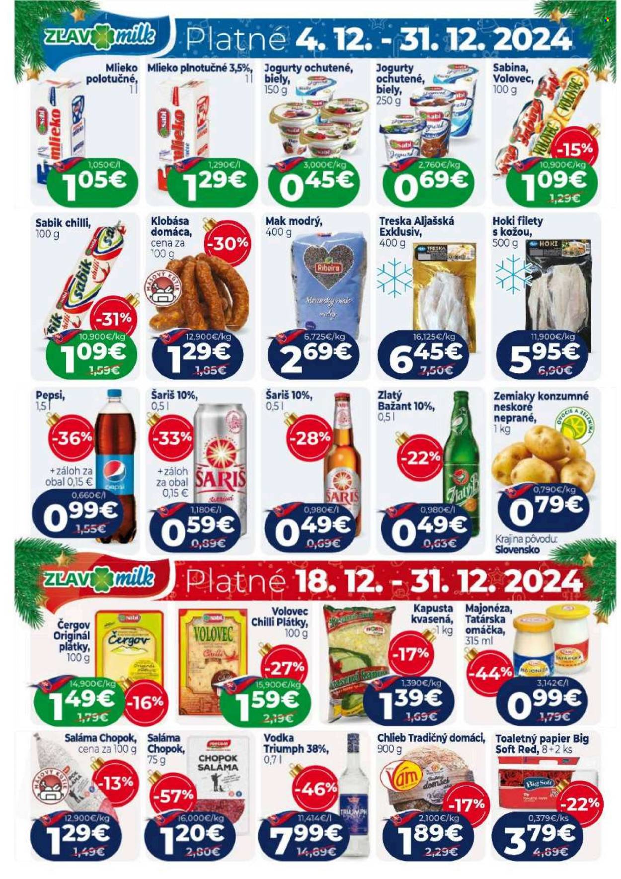 Leták Milk AGRO - 18.12.2024 - 31.12.2024. Strana 16