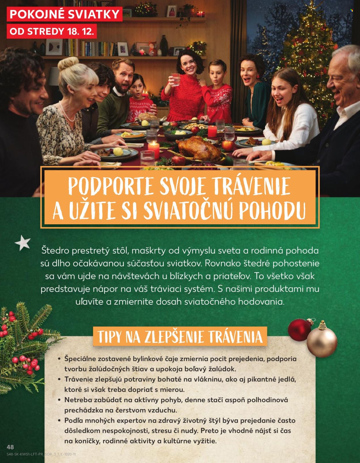 Leták Kaufland - 18.12.2024 - 24.12.2024. Strana 48